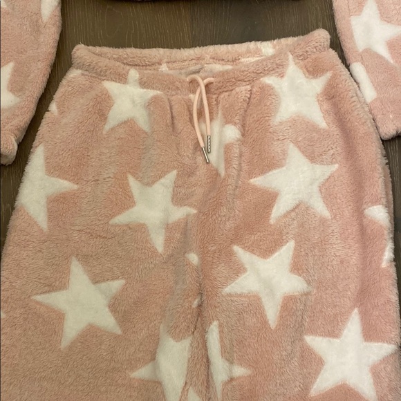 Pink Star Print Lounge Set - Picture 3 of 3